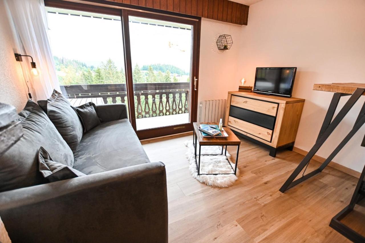 Studio Classified All Comfort View On Aravis Combloux Kültér fotó